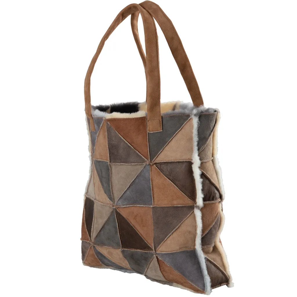 Milano Sheepskin Shopper Bag | Shepherd Of Sweden