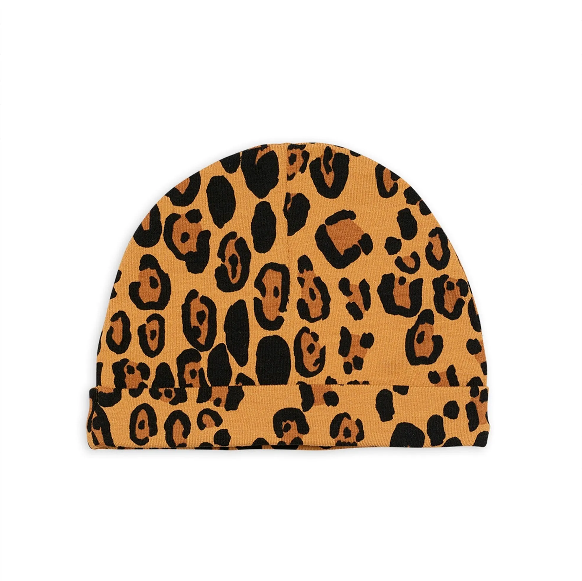 Mini Rodini Leopard Newborn Beanie