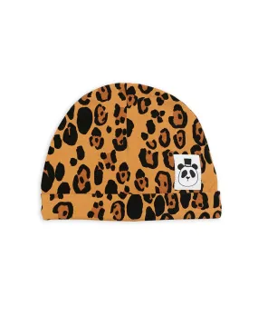 Mini Rodini Leopard Newborn Beanie