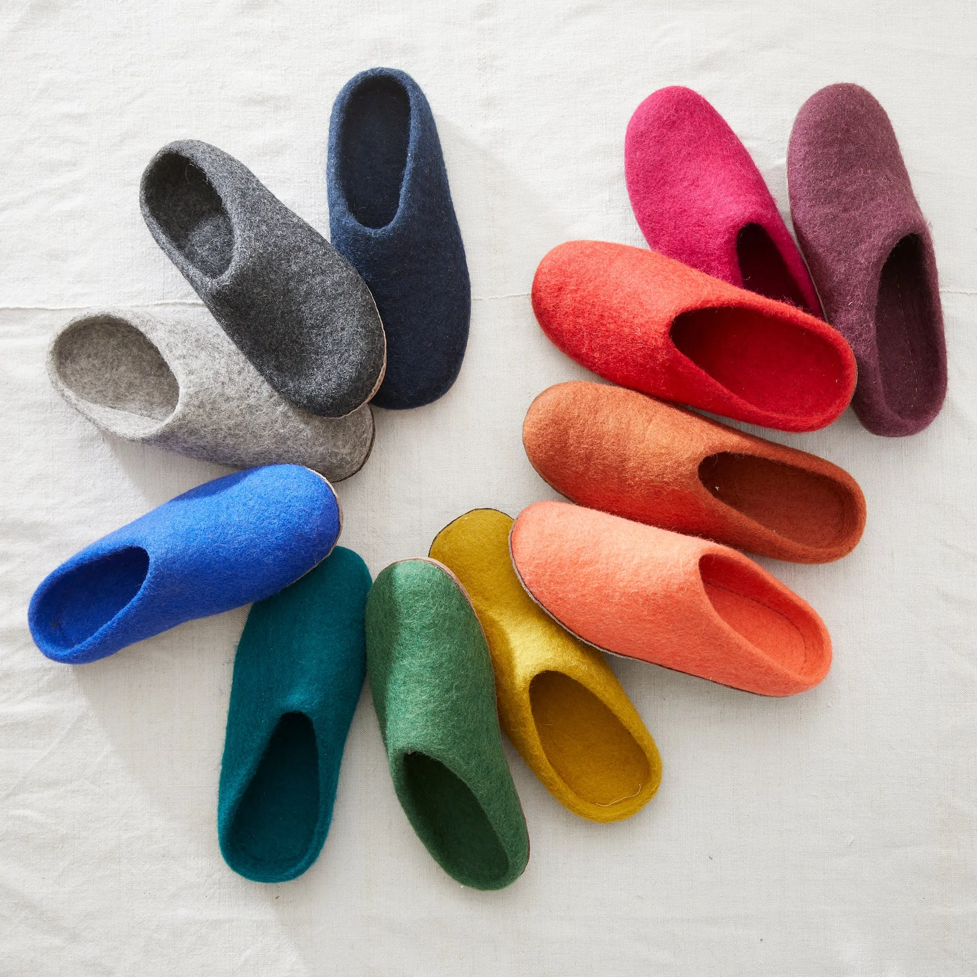 MITA Limited Edition Unisex Felt Mule Slippers EU36-EU46 (WS)