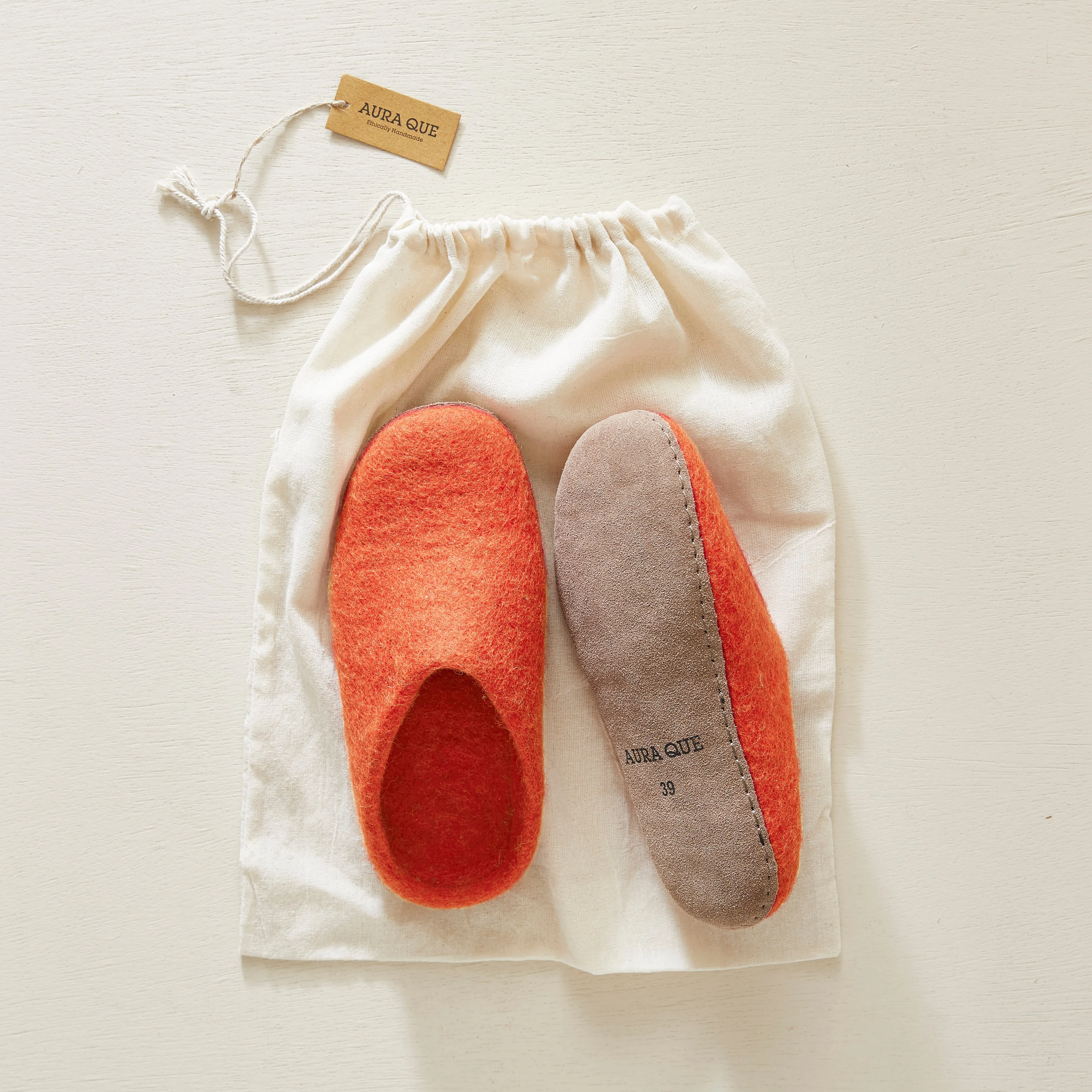 MITA Limited Edition Unisex Felt Mule Slippers EU36-EU46 (WS)