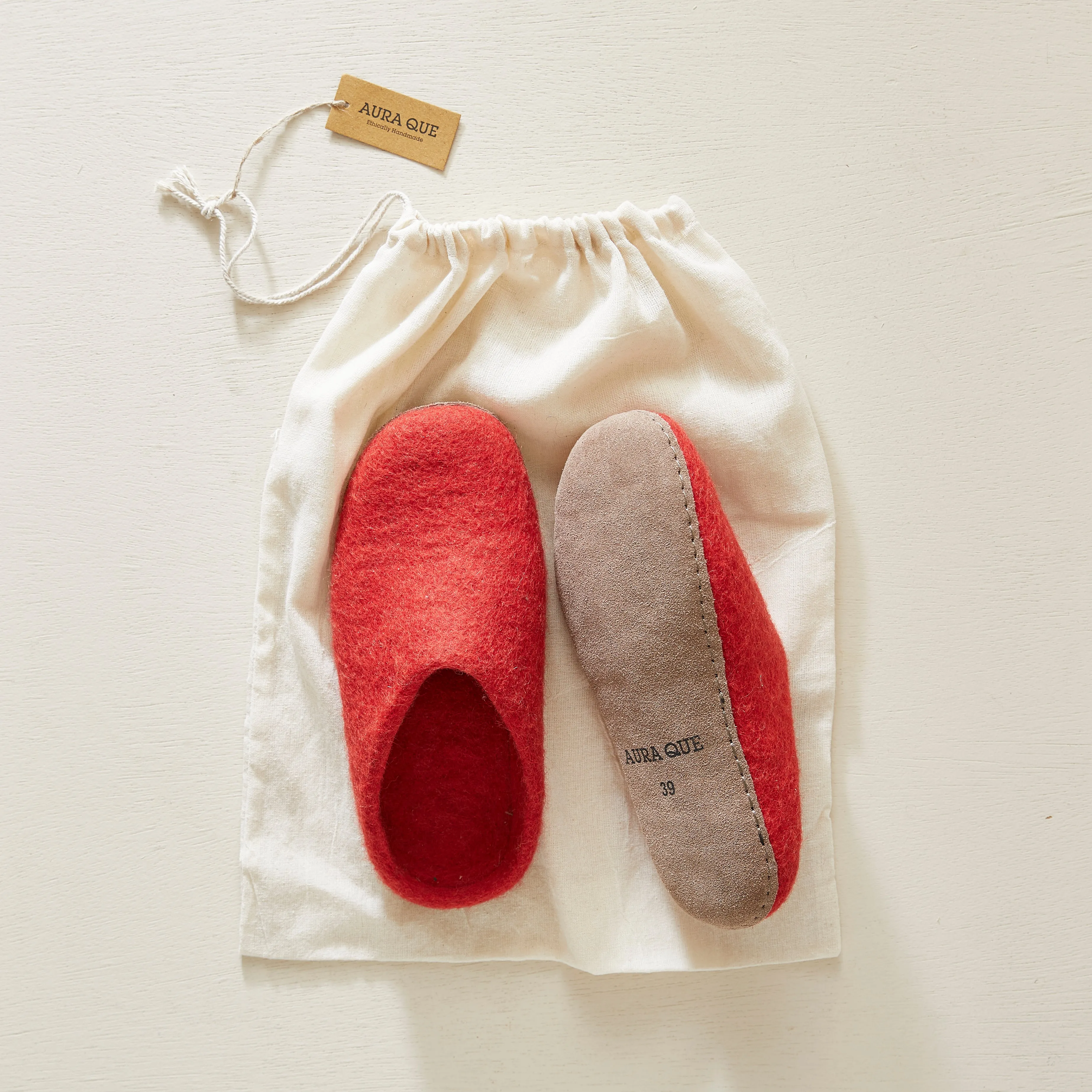 MITA Limited Edition Unisex Felt Mule Slippers EU36-EU46 (WS)