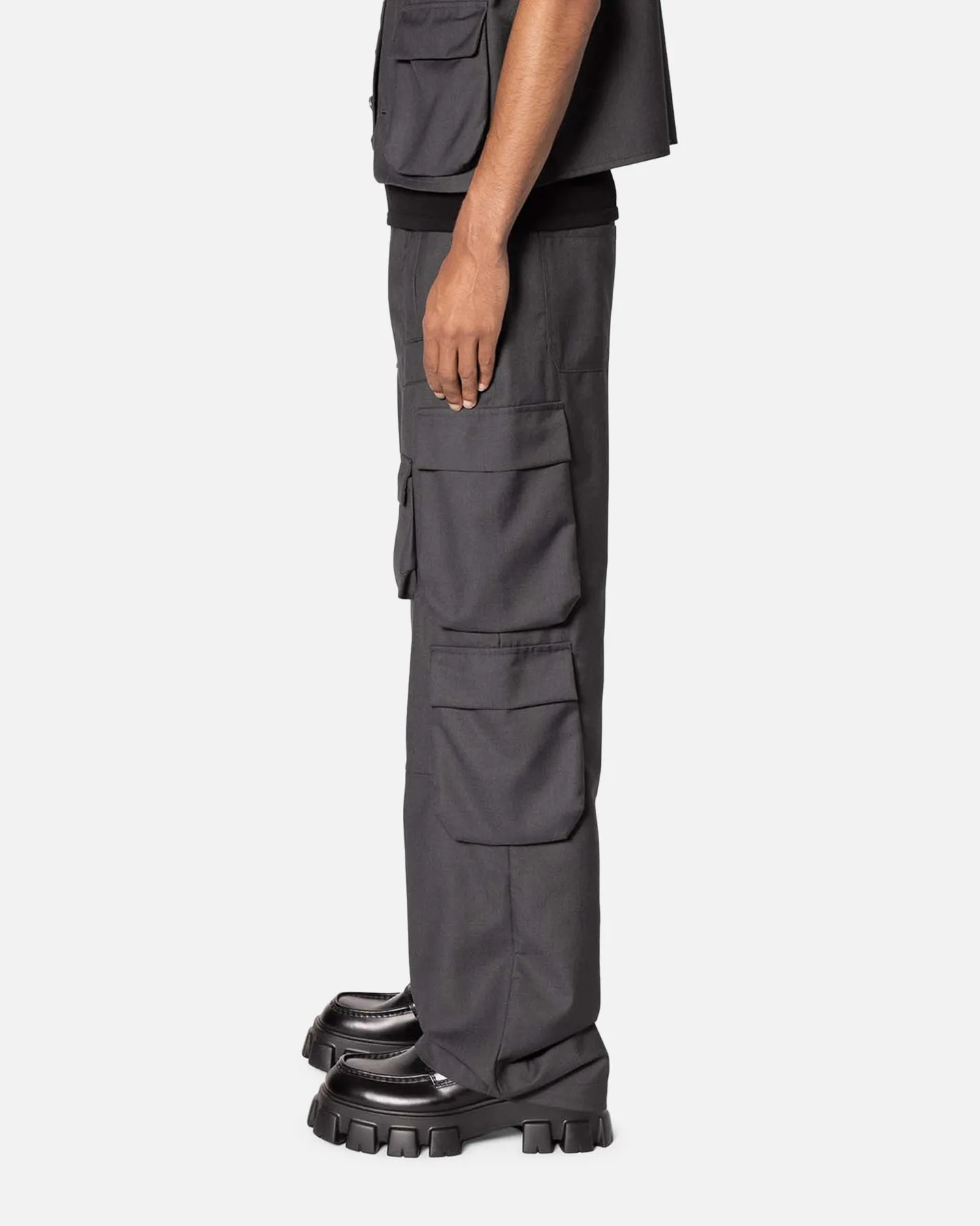 MNML Bounded Gabardine Pants Grey