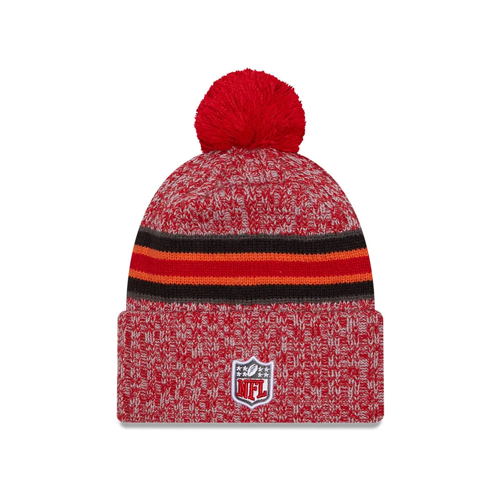 New Era Beanie NFL Sideline 2023 Tampa Bay Buccaneers Red