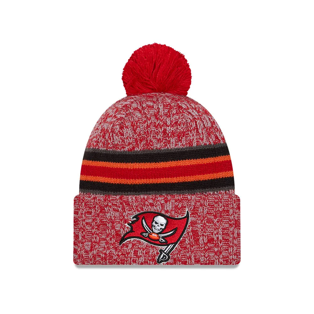 New Era Beanie NFL Sideline 2023 Tampa Bay Buccaneers Red