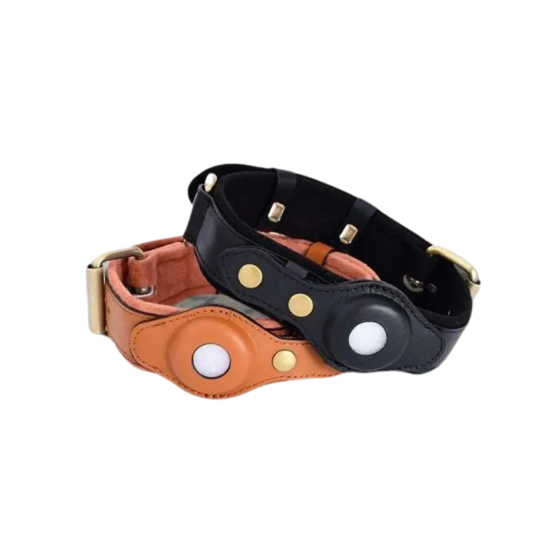 Nomad New Heritage Airtag Leather Collar