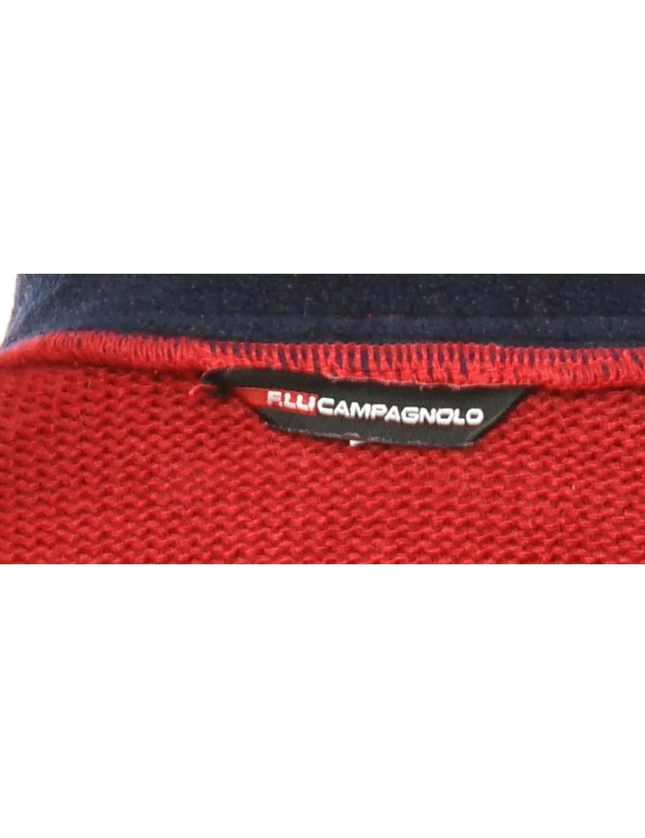 Nordic Red Jumper - L