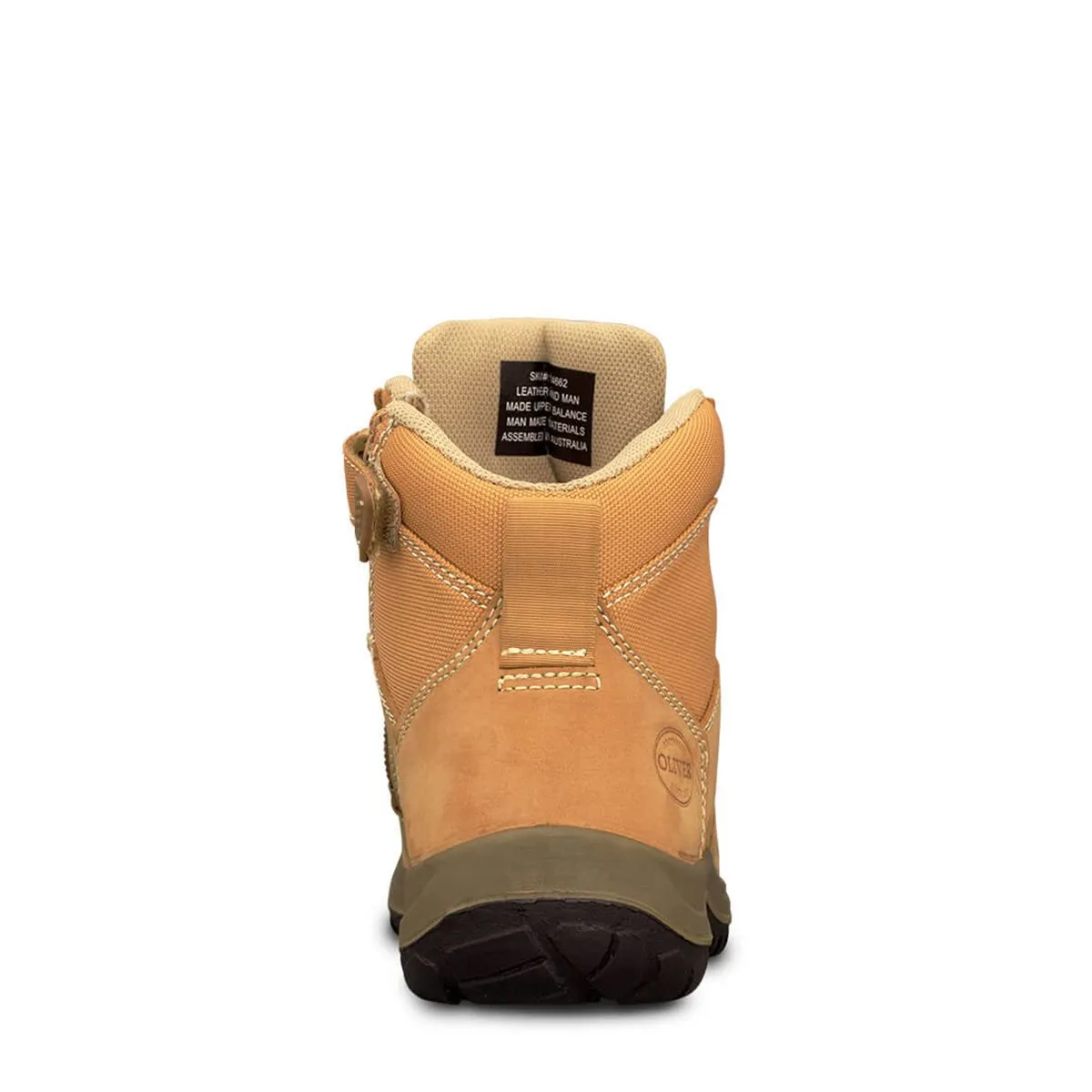 Oliver 34 Series Black or Wheat Zip Sided Safety Boot