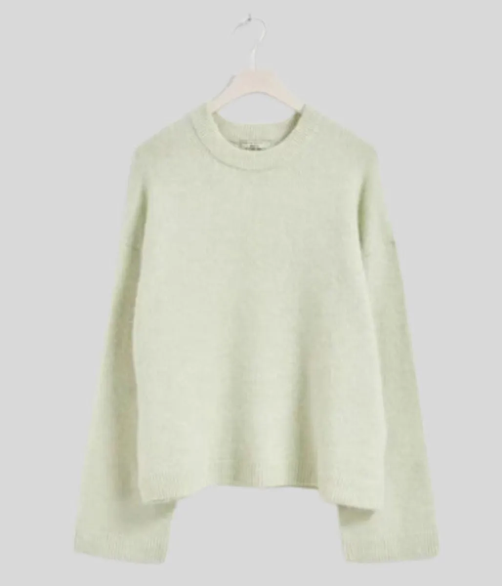 Pale Green Premium Knitwear