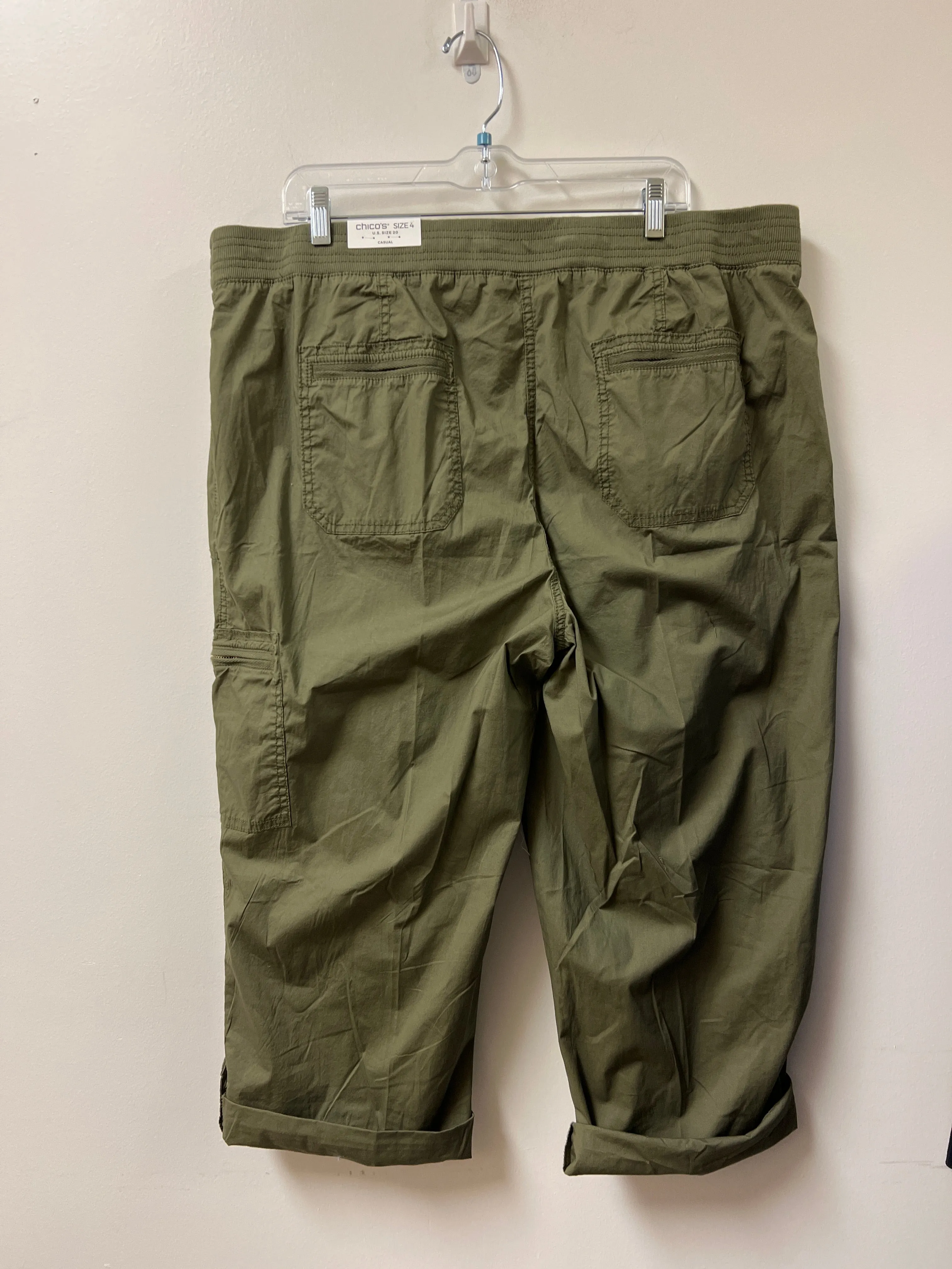 Pants Cargo & Utility By Chicos In Green, Size: 20