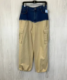 Pants Cargo & Utility By Davi & Dani In Tan, Size: L