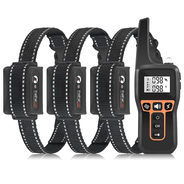 PD 529-TIO 2 IN 1 Dog Remote Training Collar And Automatic Bark Stop With Shock