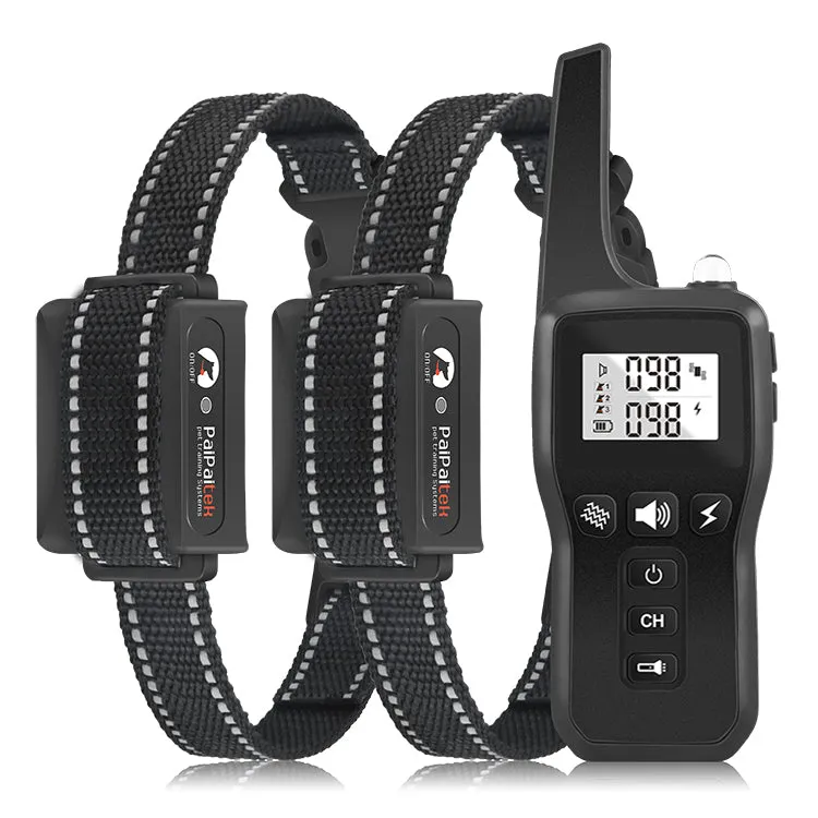 PD 529-TIO 2 IN 1 Dog Remote Training Collar And Automatic Bark Stop With Shock