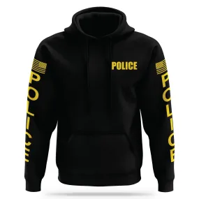 [POLICE] Performance Hoodie 2.0 [BLK/GLD]