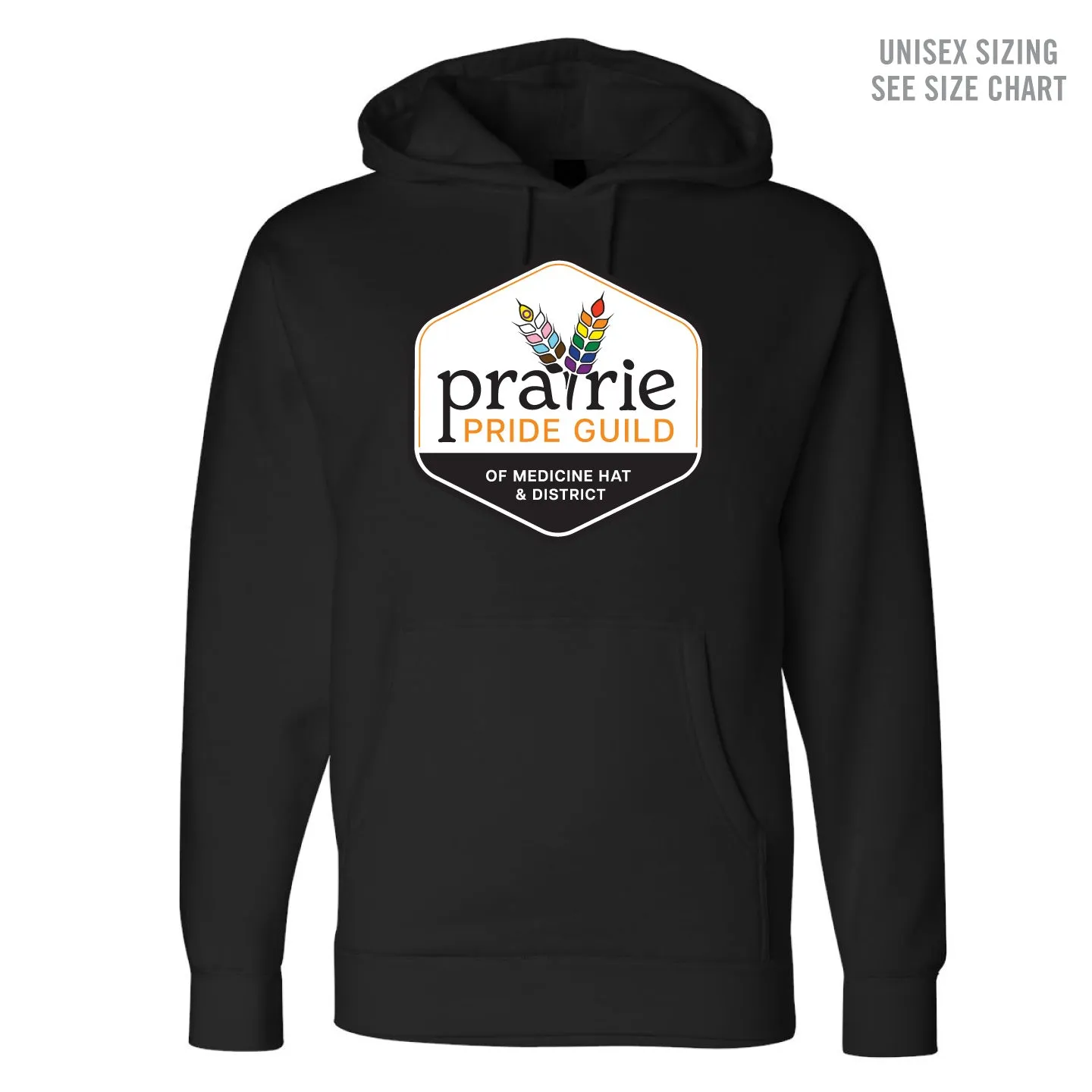 Prairie Pride Guild Full Logo Unisex Hoodie (PPGT005-996MR)