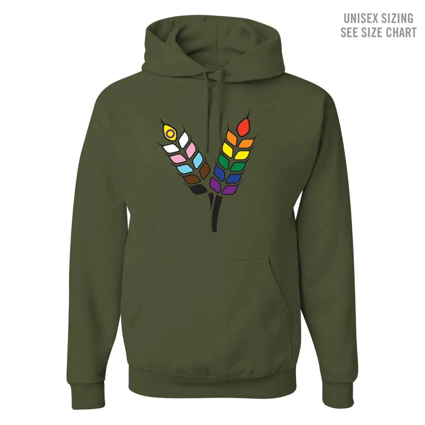 Prairie Pride Guild Full Logo Unisex Hoodie (PPGT005-996MR)