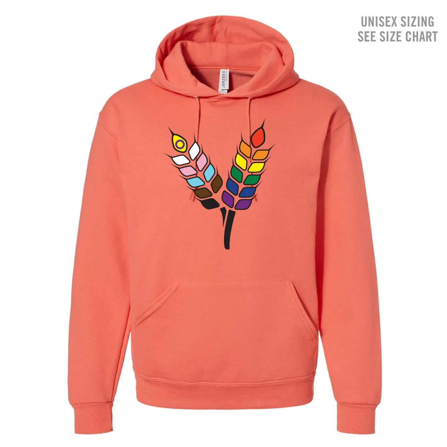 Prairie Pride Guild Full Logo Unisex Hoodie (PPGT005-996MR)