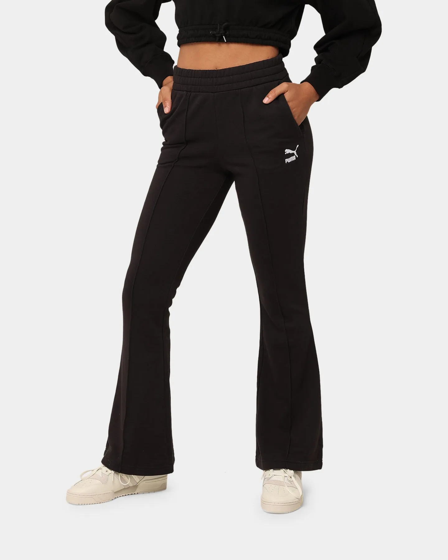 Puma Women's Classics Flared Trackpants Puma Black