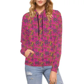 Rainbow Tomorrow Tulip Hoodie for Women (USA Size)