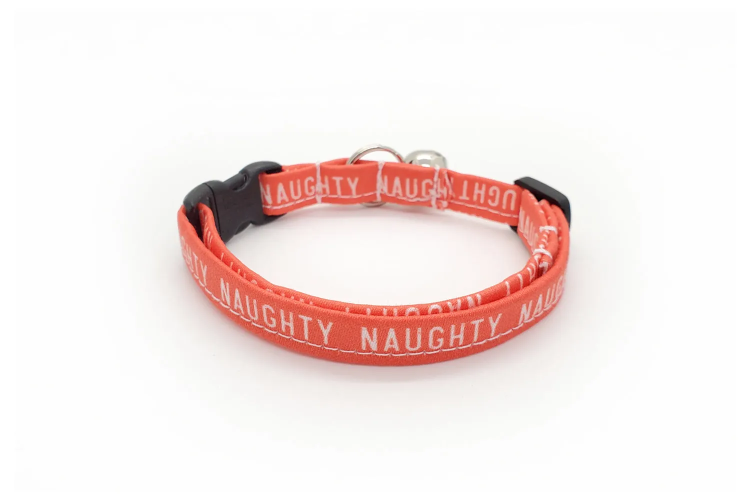 Red "Naughty" Cat Collar