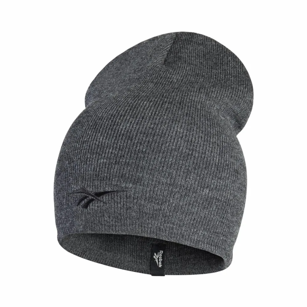 Reebok Apparel Men Reversible Knit Beanie GREY