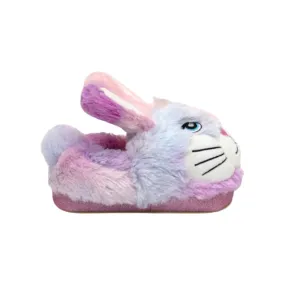 Robeez Toddler's Light-Up Fluffy Bunny Slippers