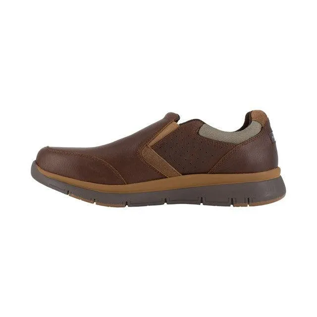 Rockport Men’s Brown Slip-On Steel Toe Casuals Work Shoe RK5710