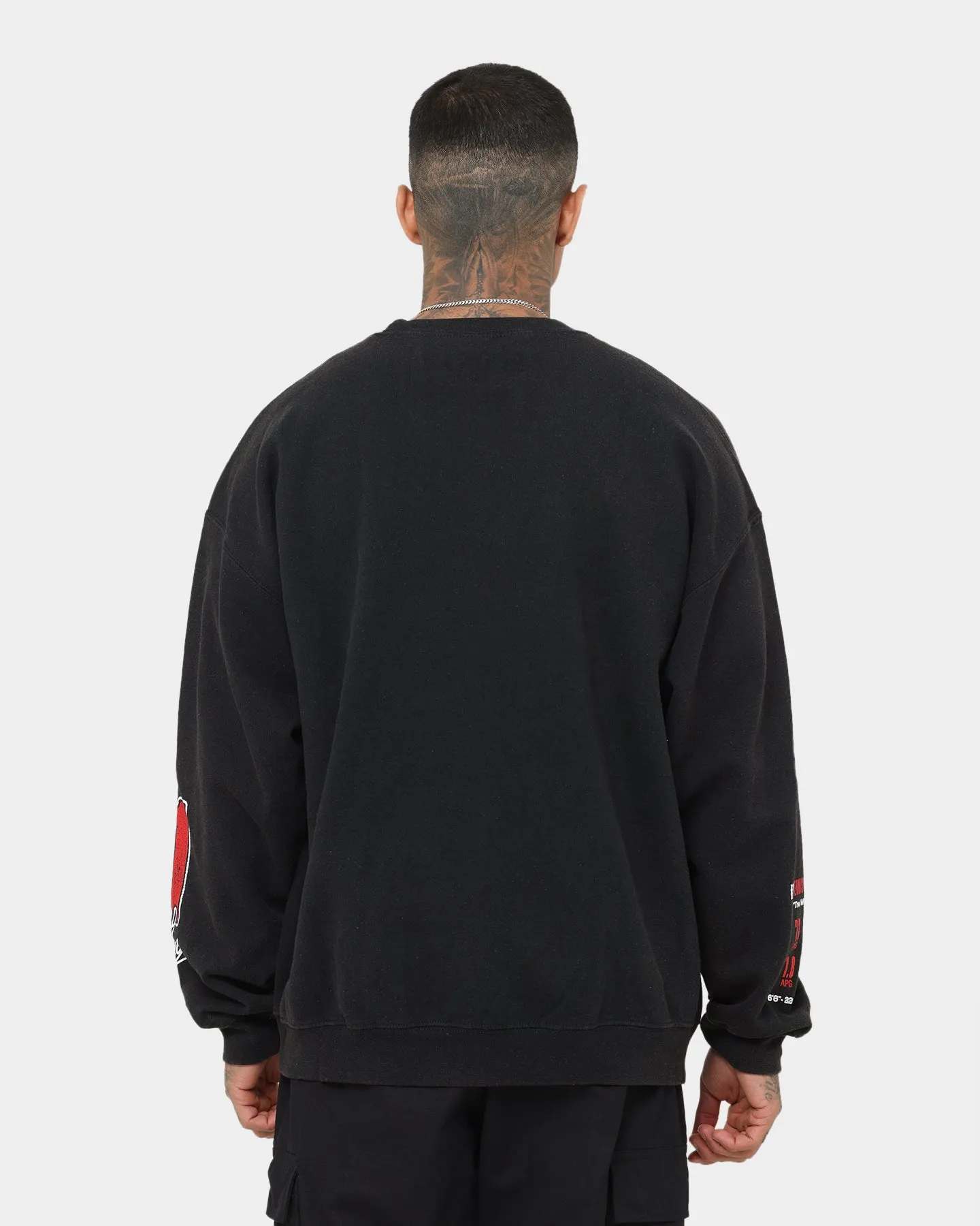 Rodman Brand Rodman Stats Crewneck Black Wash