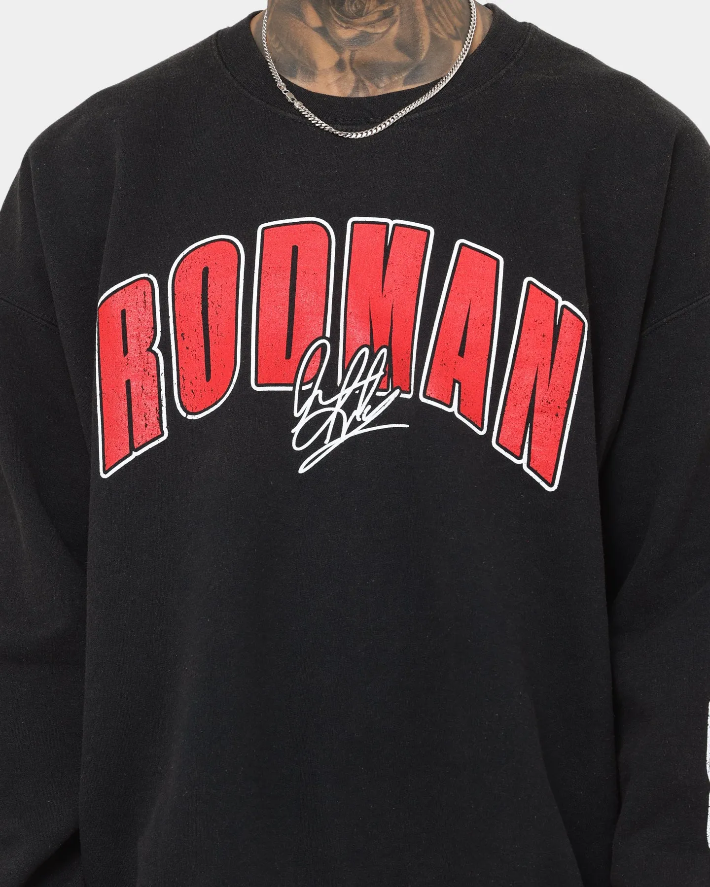 Rodman Brand Rodman Stats Crewneck Black Wash