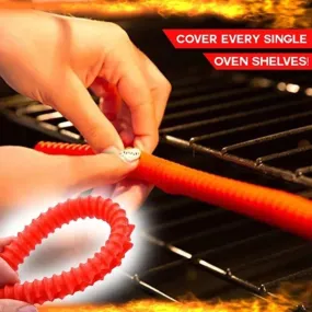 Safety Oven Rack Guard - Heat Resistant Silicone Oven Rack Cover