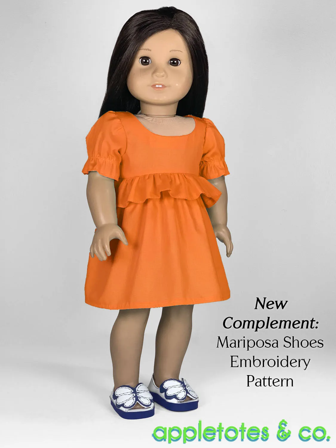 Samantha Top   Dress Combo 18 Inch Doll Sewing Pattern