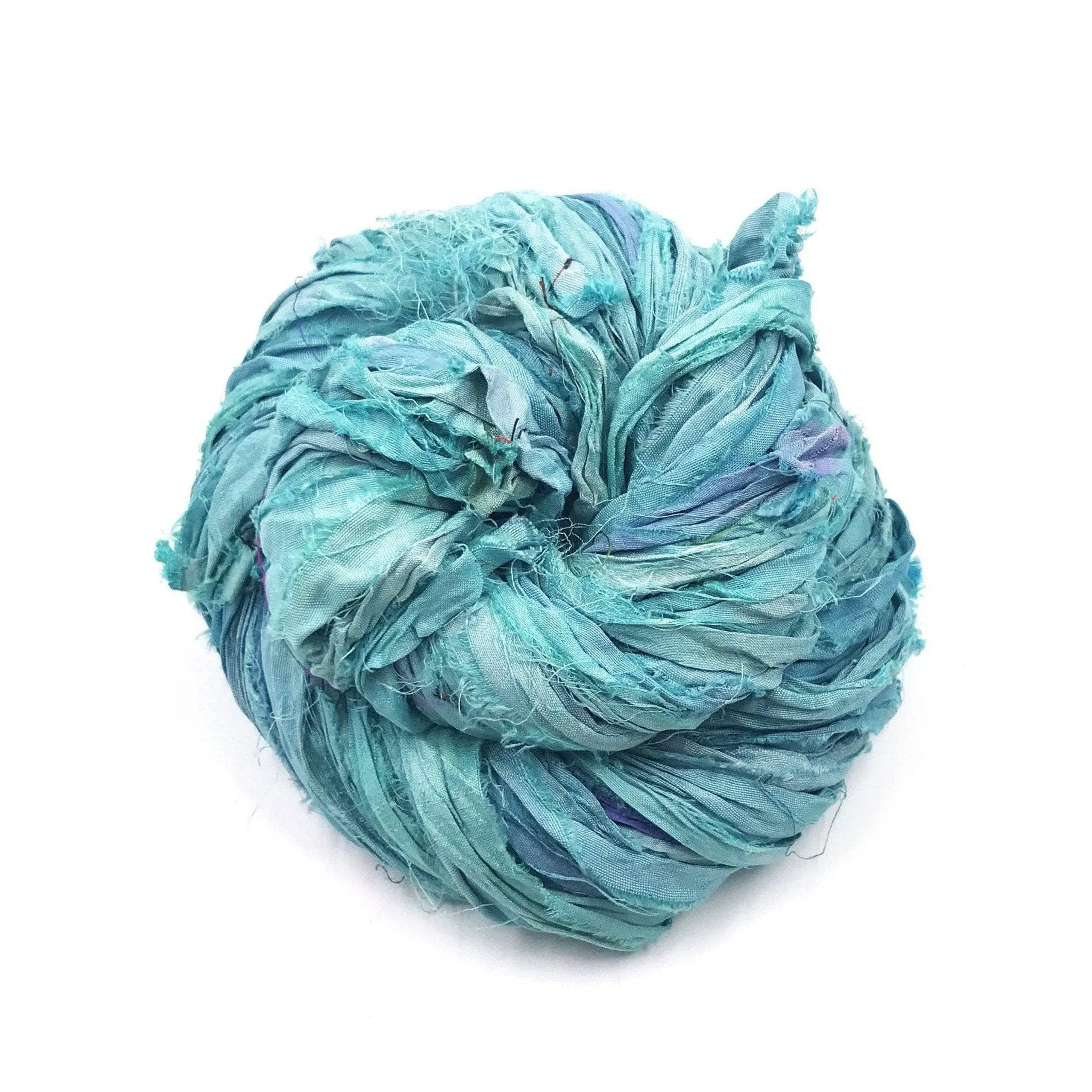 Sari Silk Ribbon Beanie Crochet Kit