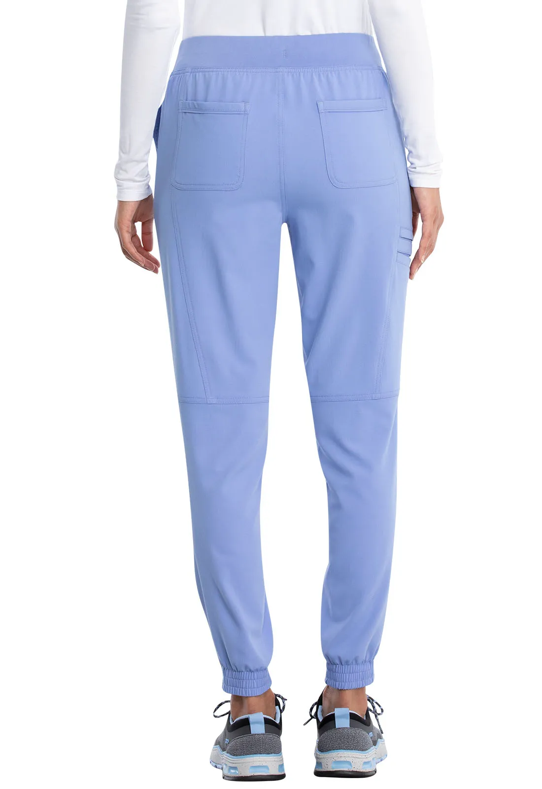 Scrub Pants - Cherokee Women's Euphoria Mid Rise Jogger - Ciel, CK260A