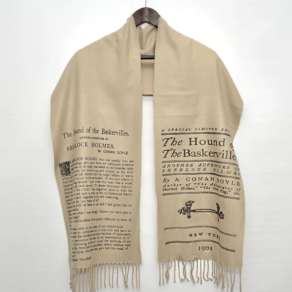 Sherlock Holmes Flannel Scarf