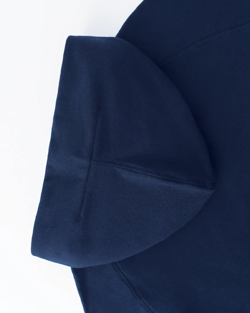 Singular Navy Blue Hoodie