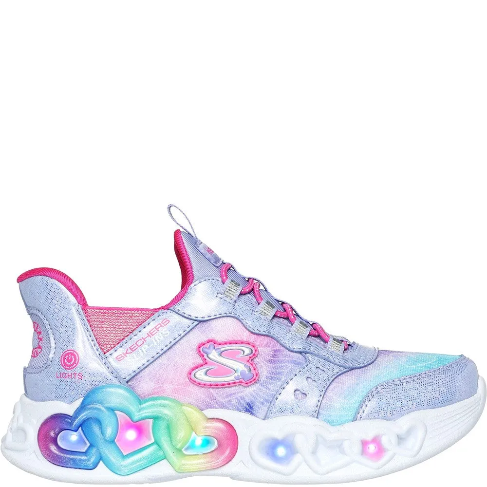 Skechers Skechers Slip-ins: Infinite Heart Lights Trainers