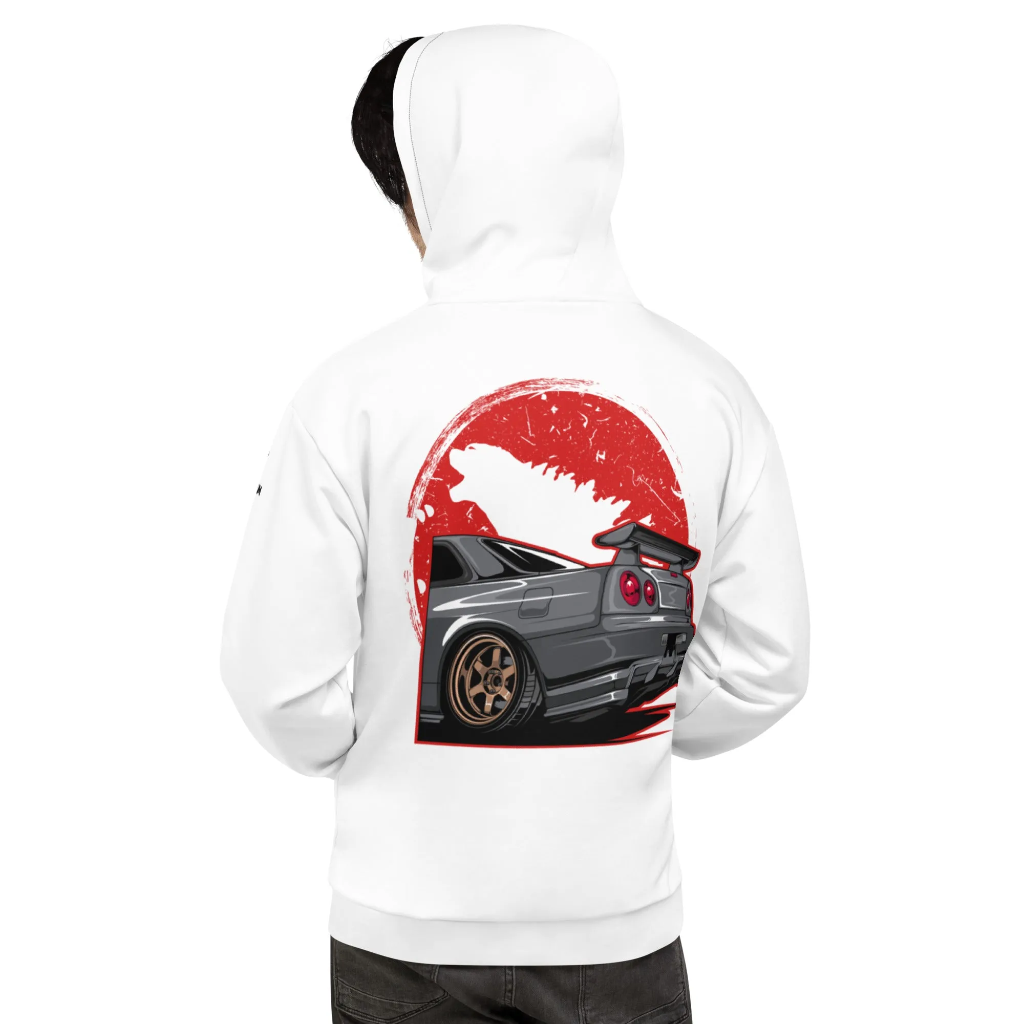 Skyline Godzilla Premium Hoodie