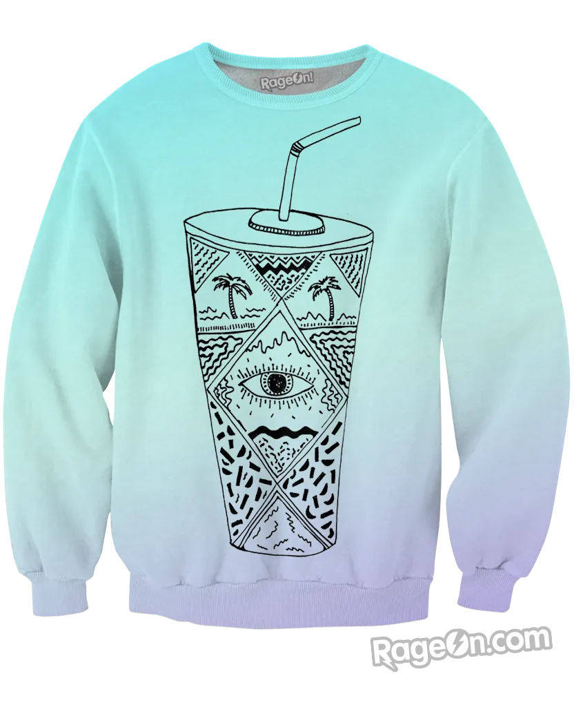 Soda Wavves Crewneck Sweatshirt