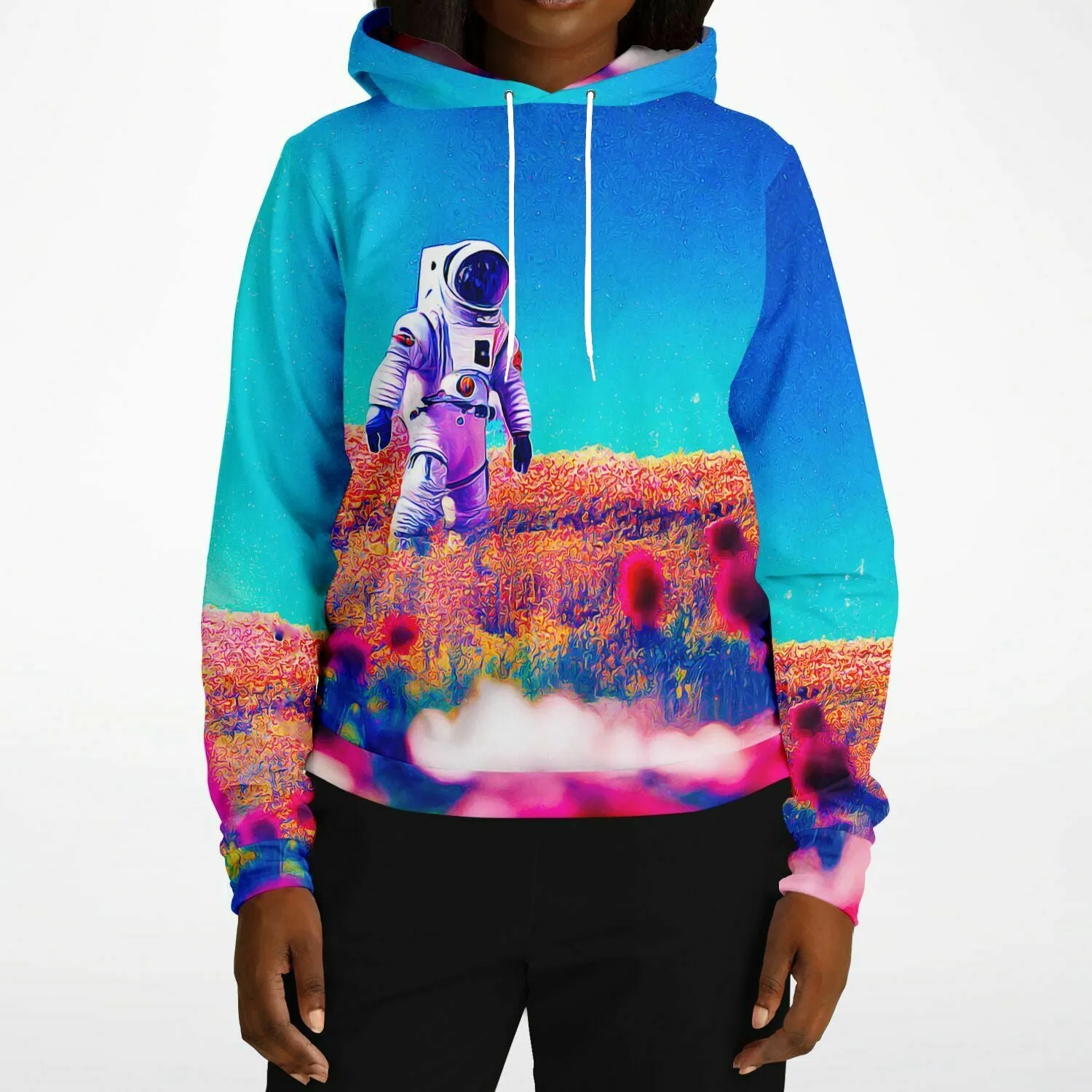 Space Flower Walk Hoodie