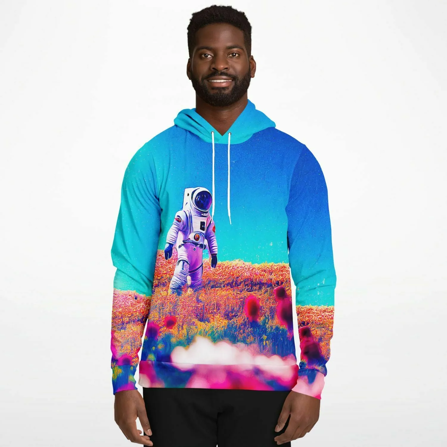 Space Flower Walk Hoodie