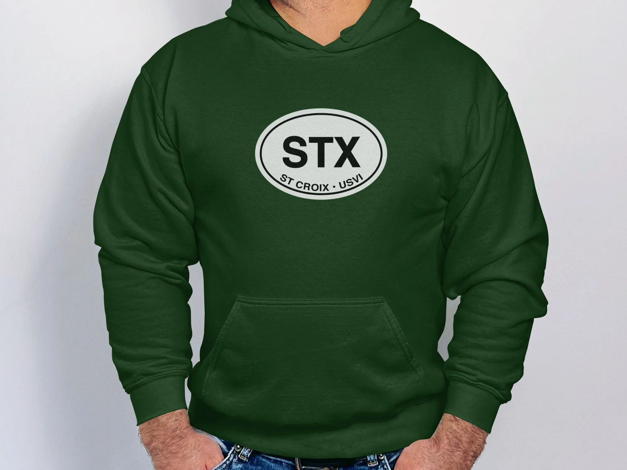 St. Croix Mens Hoodie - Island Comfort for USVI Adventures