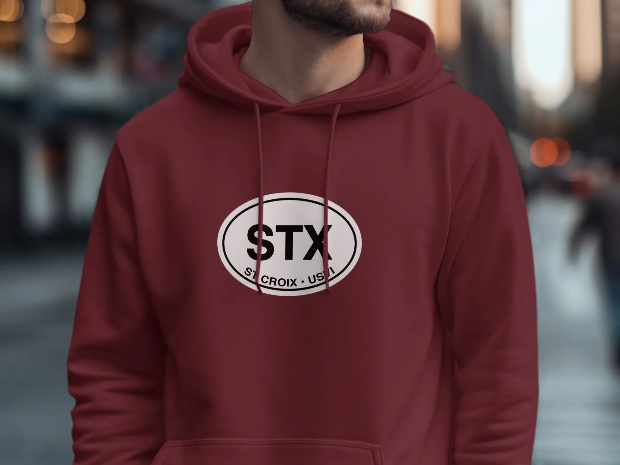 St. Croix Mens Hoodie - Island Comfort for USVI Adventures