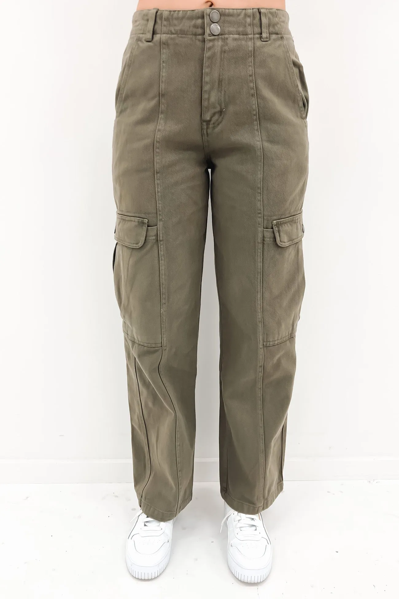 Stevie Cargo Pant Khaki