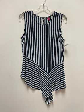 Striped Pattern Tunic Sleeveless Vince Camuto, Size S