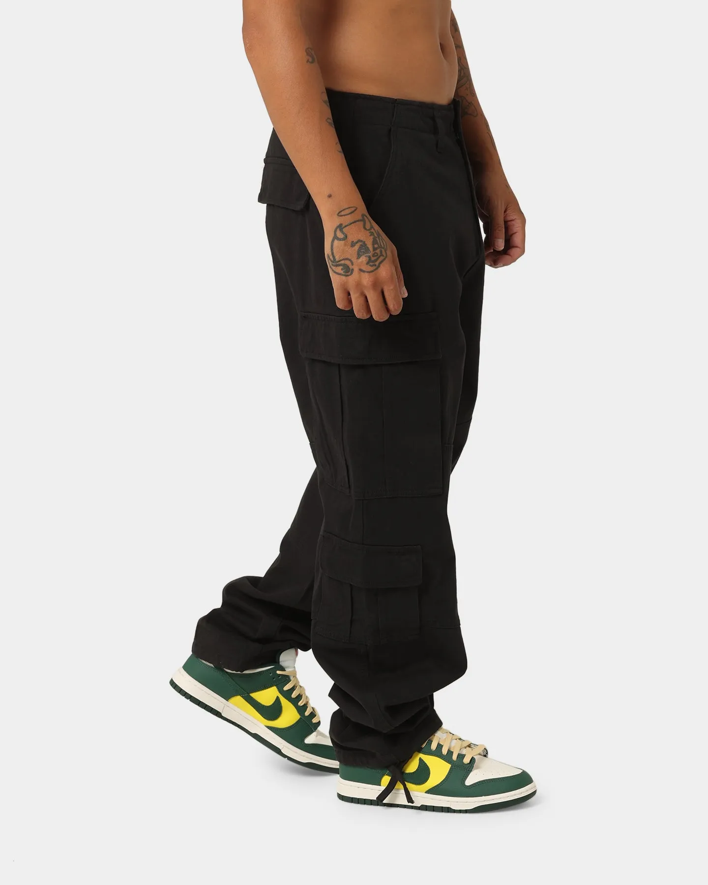 Stussy Surplus Cargo Pants Black