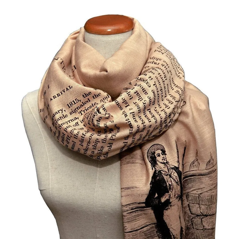 The Count of Monte Cristo Shawl Scarf Wrap