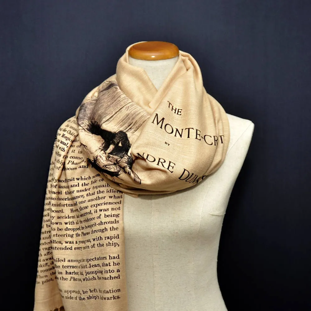 The Count of Monte Cristo Shawl Scarf Wrap