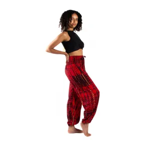 Tie-Dye Bone Motif Bali Pants, Indonesia