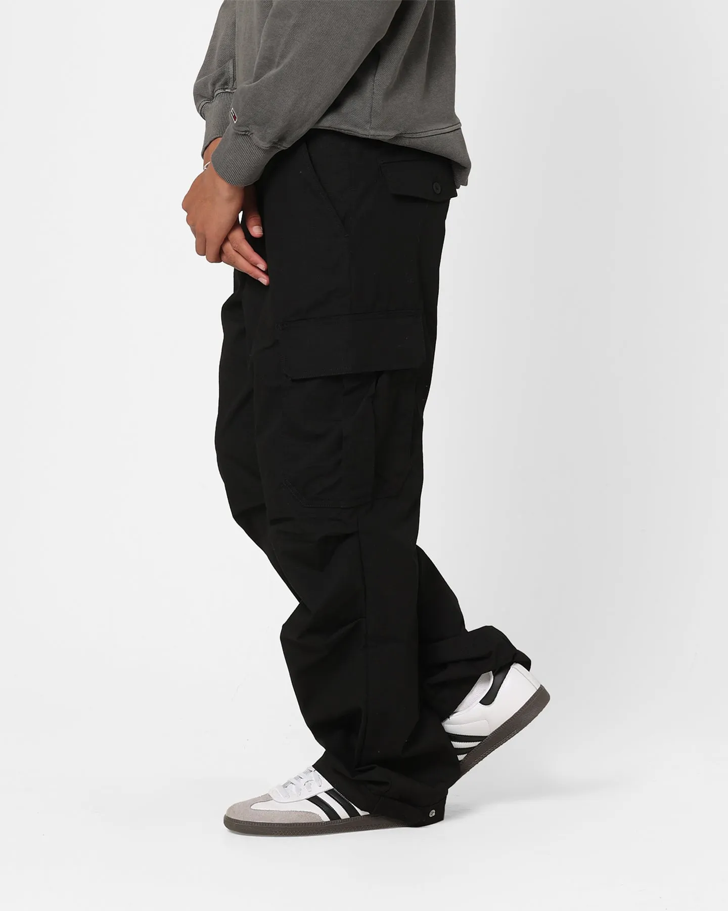 Tommy Jeans Aiden Baggy Cargo Pants Black