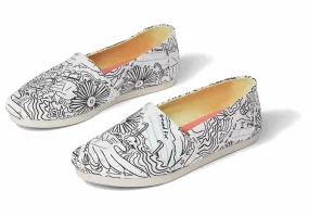 Toms Womens Alpargatas Coloring Book